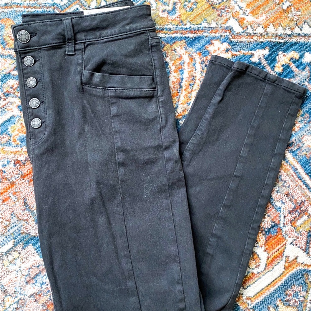 AE Charcoal Jeggings